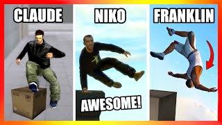 Which GTA Character is a PARKOUR MASTER? 