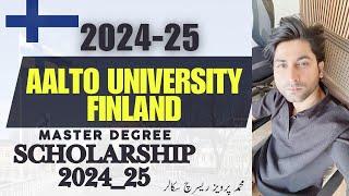 Aalto University Scholarships 2025 | Fully Funded | No Application Fee | Apply Now!