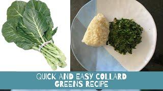 Collard Greens. Sukuma Wiki Recipe / Pika Na Raych