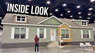 Touring an 1800 sq ft PREFAB HOME Designed for Full Time Living!
