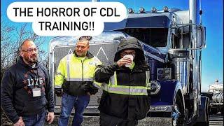 🟦 The Truth About CDL Training! The stories you hear about of truck driver  trainers and trainees!