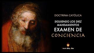 Examen de conciencia · Confesión · Cuestionario sobre los 10 Mandamientos · Oración de contrición