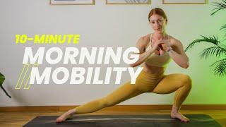 10 Min. Morning Mobility Routine | Full Body, No Equipment, Follow Along | Mobility Workout