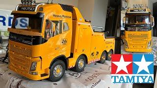 Tamiya RC Truck Volvo FH Abschleppwagen Umbau 1/14 Bastelstunde