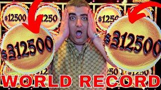 WORLD RECORD BREAKING JACKPOT LIVE -$1,250 Bet