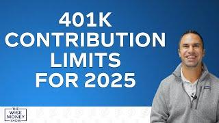 401k Contribution Limits for 2025