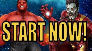 HOW To Get TONS of DARK PROMO CREDITS! Knowhere Heist COMPLETE GARBAGE! MARVEL Strike Force