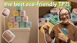 THE BEST ECO-FRIENDLY TOILET PAPER? Who Gives A Crap // What makes toilet paper eco-friendly?