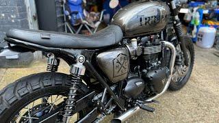 Check out this sweet custom Down & Out Triumph