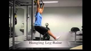 Exercise Index: Hanging leg-raise