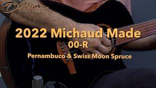 Dream Guitars - 2022 Michaud Made 00-R, Pernambuco & Swiss Moon Spruce #guitardemo #acousticguitars