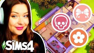 The Sims 4 But Each Highschool Dorm is a Different Aesthetic // Sims 4 Highschool Dorm Build