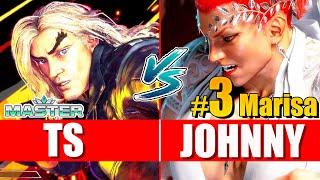 SF6 ️ _ts_ (ケン) vs ジョニィ (マリーザ) ️ - Street fighter 6 | スト６ | 快打旋風6 | 快打6 | 街霸6