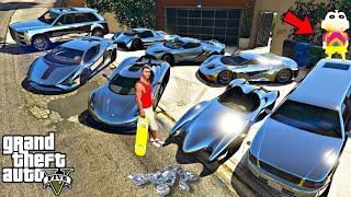 FRANKLIN TOUCH ANYTHING BECOME GOLD || EVERYTHING IS FREE IN GTA 5