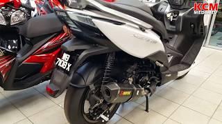 Kymco Xciting 400i with Akra Pro Exhaust Sound by Ayah Pong