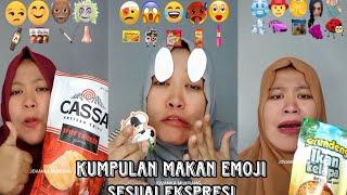 kumpulan makan emoji ekspresi #fyp #trending #viral #viralvideo #emojichallenge #lucu #food