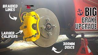 My MK6 Fiesta ST150 gets a BIG BRAKE Upgrade