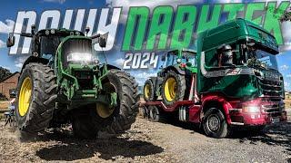   NOWY NABYTEK 2024!  JELEŃ NA DWA KOŁA!  JOHNDEERE 7430 PREMIUM  GR MICHALIK! 