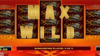 BELLS ON FIRE ROMBO BIG WIN IN MAX WILD / أقوى ويلد في كل ألعاب الكازينو