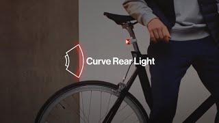 Bookman Curve Rear - rechargeable high powed bicycle light