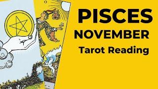 Pisces: A Spectacular Turning Point Into Blessed New Life!  November 2024 Monthly Tarot Reading