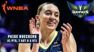 HIGHLIGHTS from Paige Bueckers in Wings' first back-to-back win of season  | WNBA on ESPN