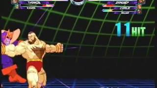 MvC2: Advanced Zangief Combo by Tenderloin