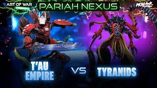 T'au Empire vs Tyranids Competitive Battle Report!