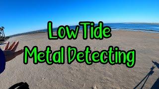 Metal Detecting SUPER LOW Tide!