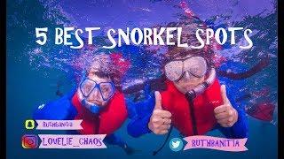 5 BEST SNORKEL SPOTS