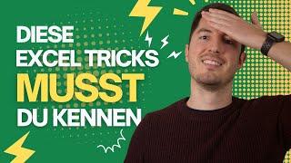 5 EXCEL TRICKS, DIE DU KENNEN MUSST