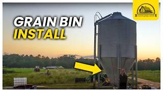 How Did We Set Up This Grain Bin To Save Tons of Time and Money