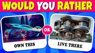 Would You Rather...? Luxury Life Edition Quiz Rainbow