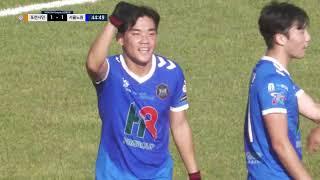 GOAL [K3K4 League 승강결정전] 포천시민축구단 vs 서울노원유나이티드 - 2024.11.09 - 포천종합운동장