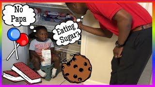 Johny Johny Yes Papa | Daddy Catches TJ Eating Junk Food