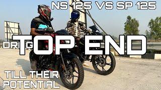 NS 125 VS SP 125 DRAG RACE #dragrace #viral #motovlogger #gopro #ns125 #sp125