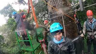 Exploring Costa Rica - 100% Aventura Adventure Park: Zip Line Canopy Tour & Tarzan Swing, Monteverde