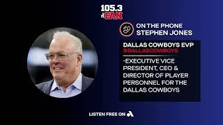 Stephen Jones on 105.3 The Fan 11-22-24 | Dallas Cowboys 2024