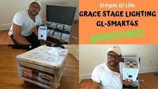 Grace Stage Lighting Company GL-Smart4S Uplight UNBOXING - SDJL