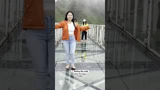 Sky walk Pelling, West Sikkim. India's first glass bridge. #shorts #pellingskywalk #pelling #sikkim
