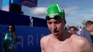 Daniel Wiffen 18th as Kristof Rasovszky wins 10km marathon in the Seine