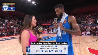 Marcus Lee post-game interview vs Illawarra Hawks - Championship Series Game 1, NBL25