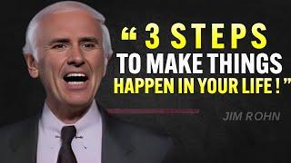 How to Build the Life You Want in 3 Easy Steps - Jim Rohn Motivation