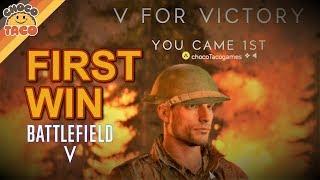 chocoTaco's First Firestorm Win - Battlefield V Firestorm Gameplay