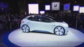 The new Volkswagen I.D. concept car Premiere at Paris Motor Show 2016 | AutoMotoTV