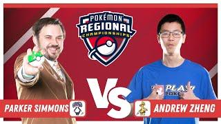 Parker Simmons Vs Andrew Zheng - Pokémon VG Top 4 | Louisville Regionals 2025