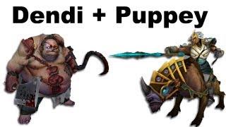 Dendi Pudge Puppey Chen fountain hooking - NaVi vs TongFu - Dota 2 #ti3