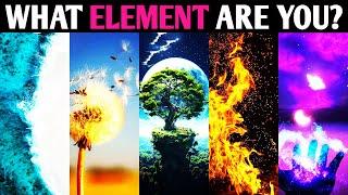 WHAT ELEMENT ARE YOU? Quiz Personality Test - 1 Million Tests