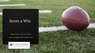 Sage Intacct ERP Solution Overview