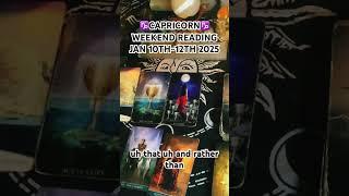 ️CAPRICORN WEEKEND READING 1/10~12/25️Daily Horoscope Tarot Card Readings for all Zodiac Signs!